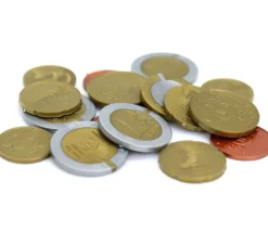 Tout Pour le Jeu Plateau géant avec 290 pièces et billets euros factices de jeux