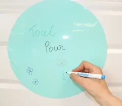 Tout Pour le Jeu Plateau souple effaçable rond 33 cm pour jeux