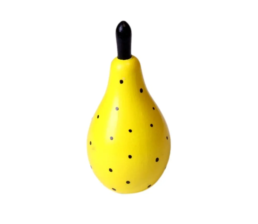 Tout Pour le Jeu Poire en bois de 6x3.3 cm jouet fruit