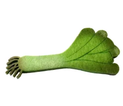 Tout Pour le Jeu Poireau en feutrine 13 x 6.3 x 0.5 cm légume jouet
