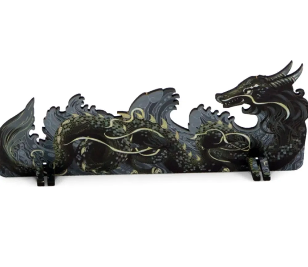 Tout Pour le Jeu Porte cartes dragon noir 21 cm