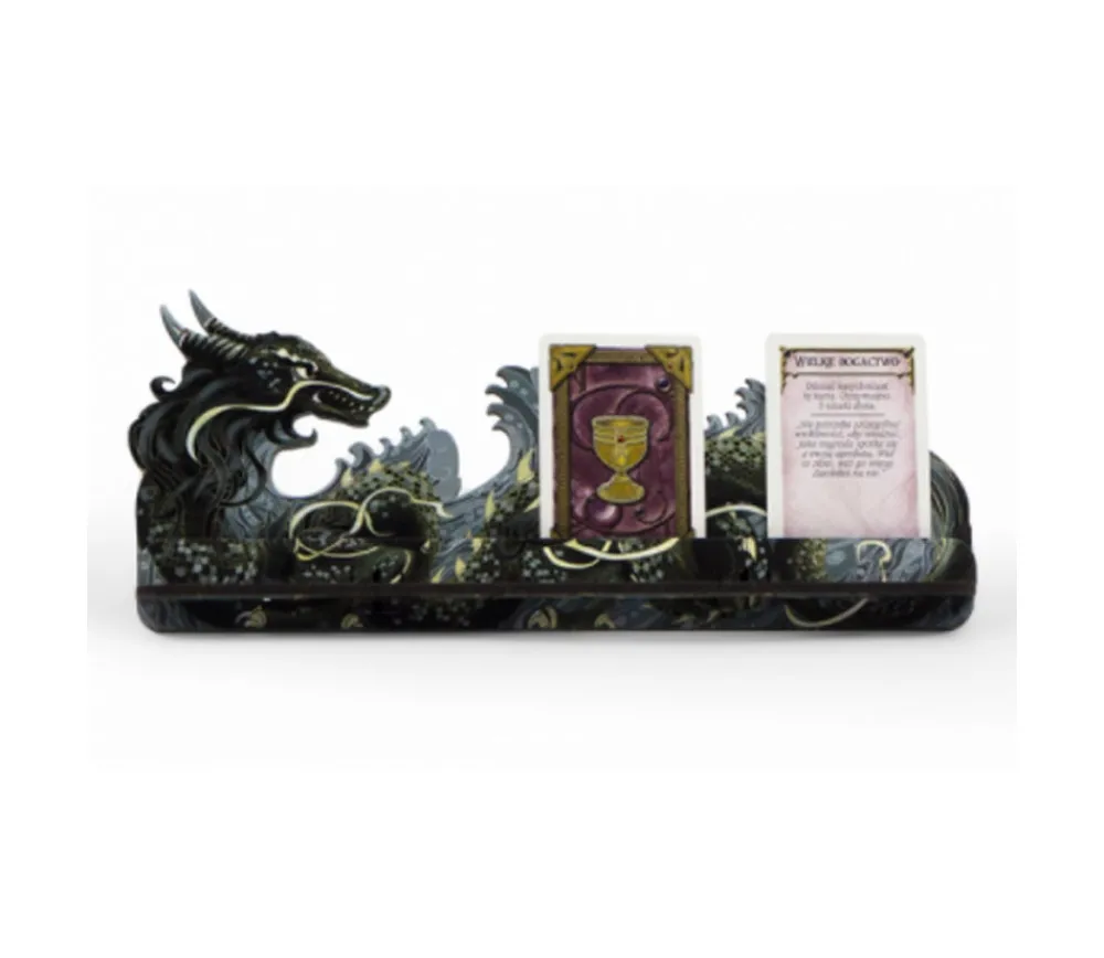 Tout Pour le Jeu Porte cartes dragon noir 21 cm
