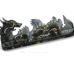 Tout Pour le Jeu Porte cartes dragon noir 21 cm