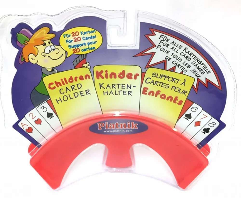 Tout Pour le Jeu Porte-cartes à jouer rouge piatnik