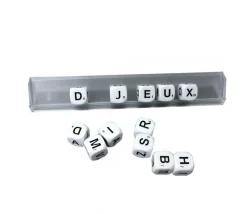 Tout Pour le Jeu Portes lettres ou jetons rummy, scrabble en plastique transparent chevalet