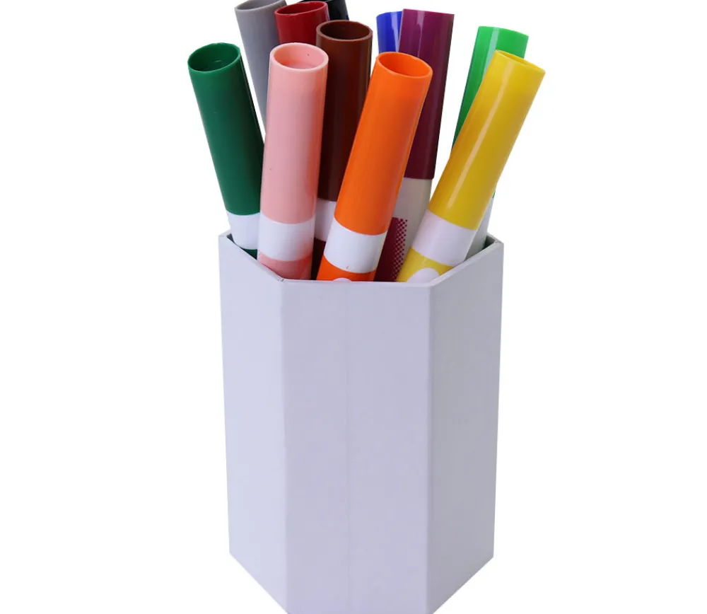 Tout Pour le Jeu Pot à crayons hexagonal 10 cm