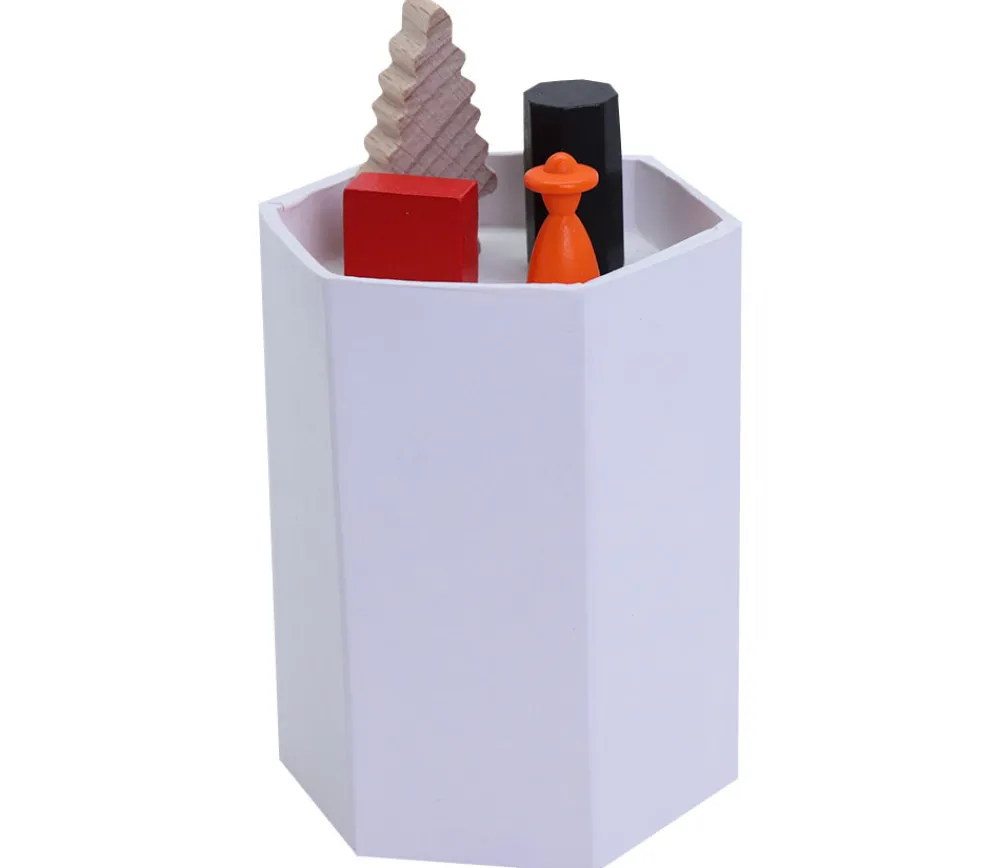 Tout Pour le Jeu Pot à crayons hexagonal 10 cm