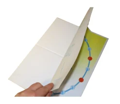 Tout Pour le Jeu PR1 Plateau de jeux petit format 298 x 210 mm blanc pliable