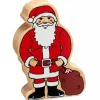 Tout Pour le Jeu Père Noël en bois 105 x 74 x 25 mm personnage jeu