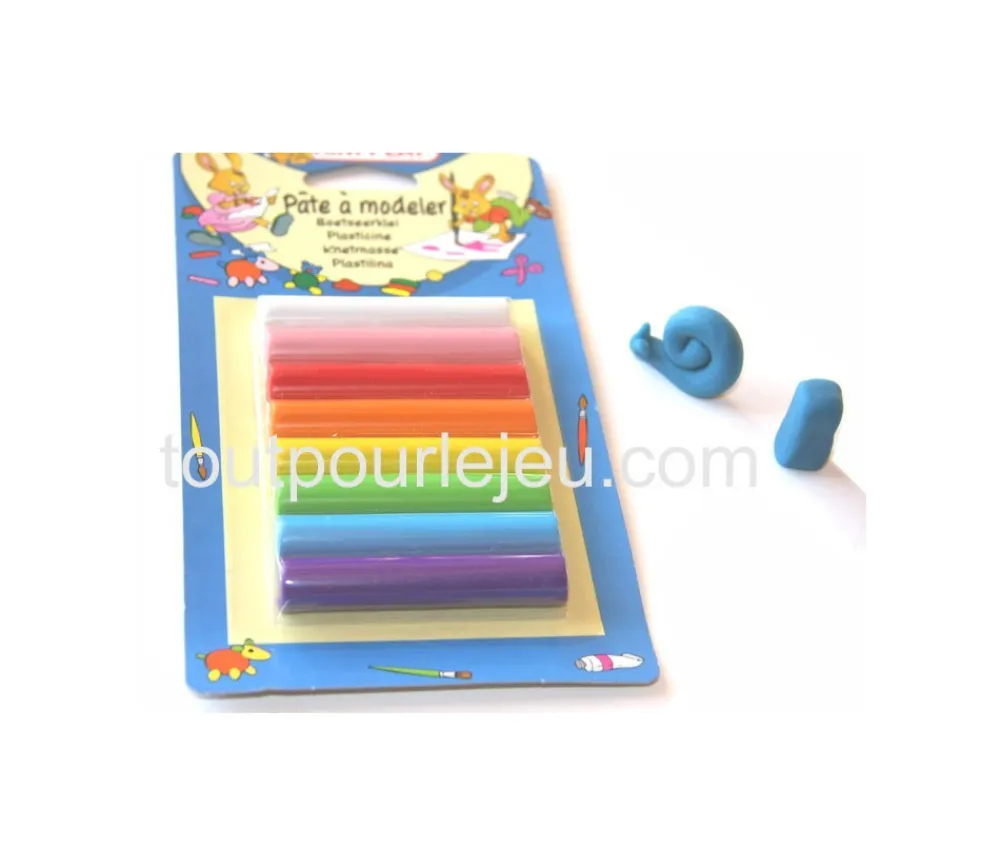 Tout Pour le Jeu Pâte à modeler lot de 8 rondins