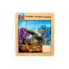 Tout Pour le Jeu Puzzle - casse tête en bois 2 en 1 Dinosaures