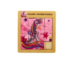 Tout Pour le Jeu Puzzle - casse tête en bois 2 en 1 Licorne