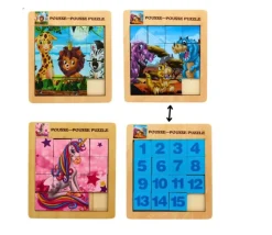 Tout Pour le Jeu Puzzle - casse tête en bois 2 en 1 Licorne