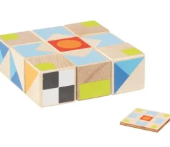 Tout Pour le Jeu Puzzle 9 cubes en bois Kubus