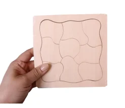 Tout Pour le Jeu Puzzle 9 pièces en bois à personnaliser