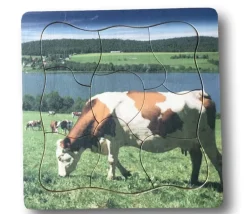 Tout Pour le Jeu Puzzle 9 pièces en bois à personnaliser
