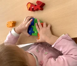 Tout Pour le Jeu Puzzle bois tortue 1 à 5 - commerce équitable