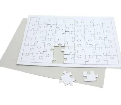 Tout Pour le Jeu Puzzle carton blanc 54 pièces à personnaliser 24 x 16 cm