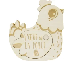 Tout Pour le Jeu Puzzle 3D éducatif en bois - cycle de la poule