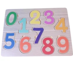 Tout Pour le Jeu Puzzle des chiffres en bois - 30 x 21 cm