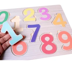 Tout Pour le Jeu Puzzle des chiffres en bois - 30 x 21 cm