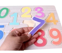 Tout Pour le Jeu Puzzle des chiffres en bois - 30 x 21 cm