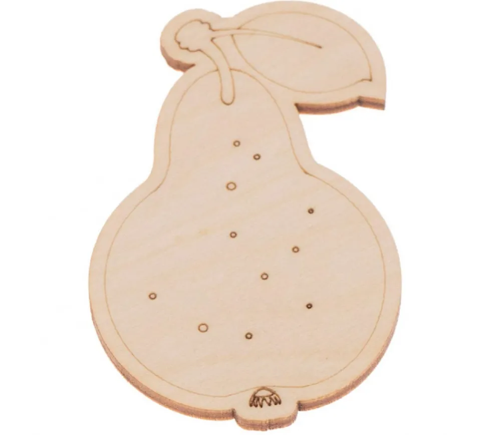 Tout Pour le Jeu Puzzle des fruits 8 pièces en bois naturel