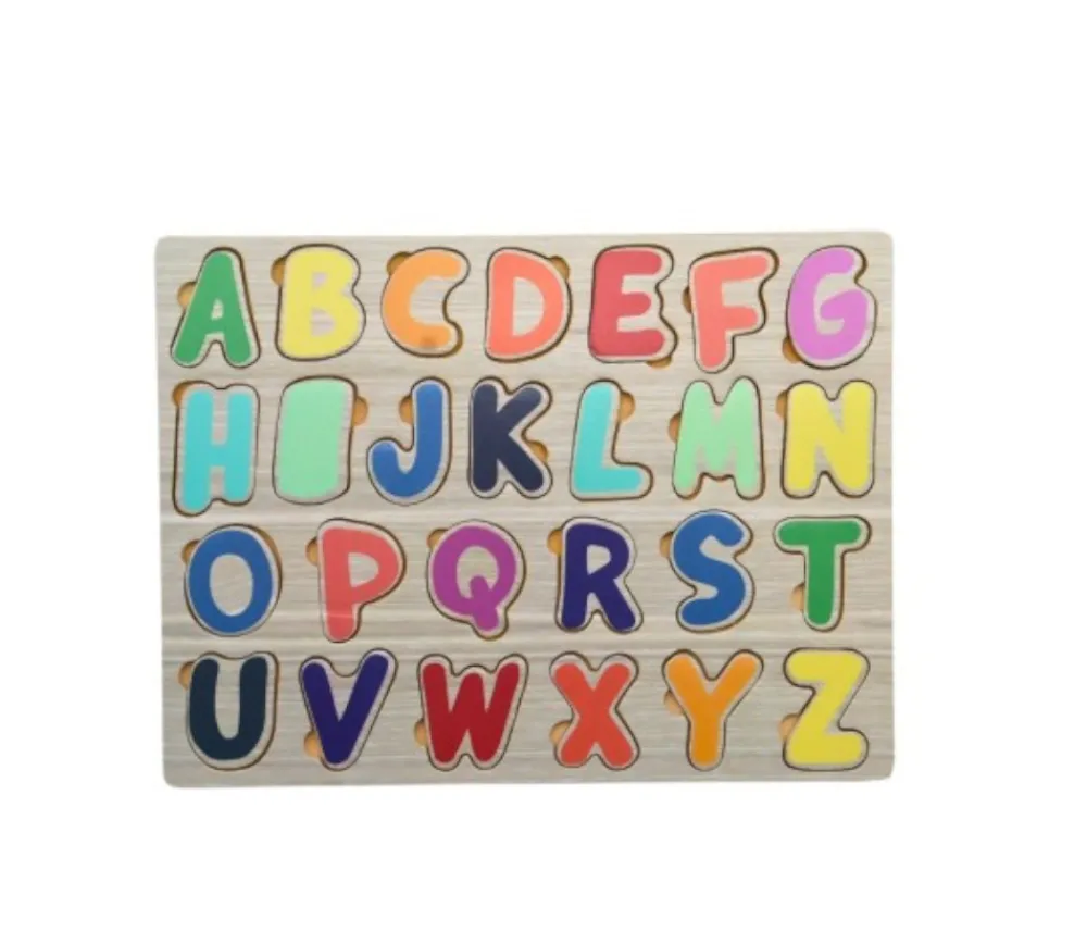 Tout Pour le Jeu Puzzle des lettres en bois - 30 x 21 cm