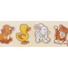 Tout Pour le Jeu Puzzle en bois 4 animaux boutons à encastrer dès 12 mois