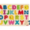 Tout Pour le Jeu Puzzle en bois à encastrer alphabet dans cadre 30 x 21 cm