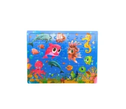 Tout Pour le Jeu Puzzle en bois 60 pièces - thème marin