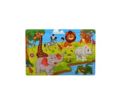 Tout Pour le Jeu Puzzle en bois 30 pièces animaux sauvages