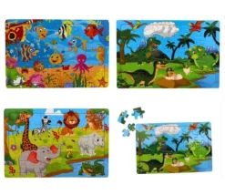 Tout Pour le Jeu Puzzle en bois 30 pièces dinosaures