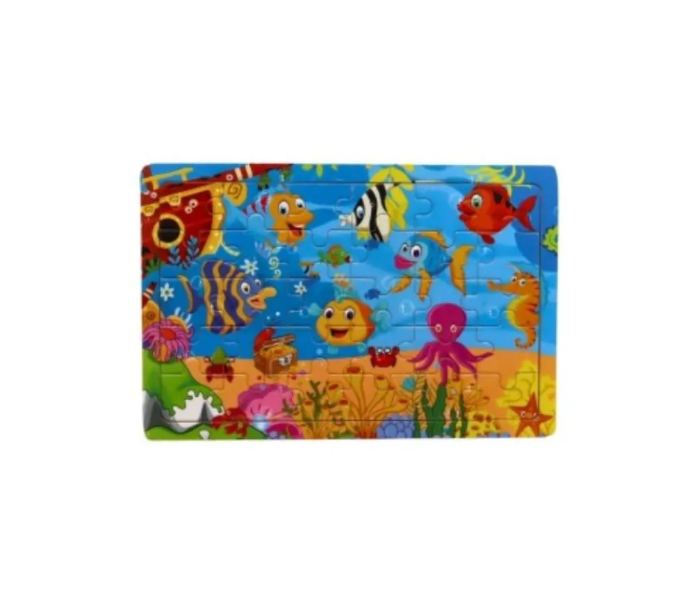Tout Pour le Jeu Puzzle en bois 30 pièces poissons
