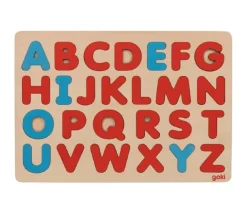 Tout Pour le Jeu Puzzle en bois alphabet méthode Montessori - Cadre 30 x 21 cm