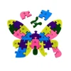 Tout Pour le Jeu Puzzle en bois Animal + Alphabet - 24 pièces à assembler papillon