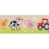 Tout Pour le Jeu Puzzle en bois boutons Ferme 4 pièces à encastrer bébé