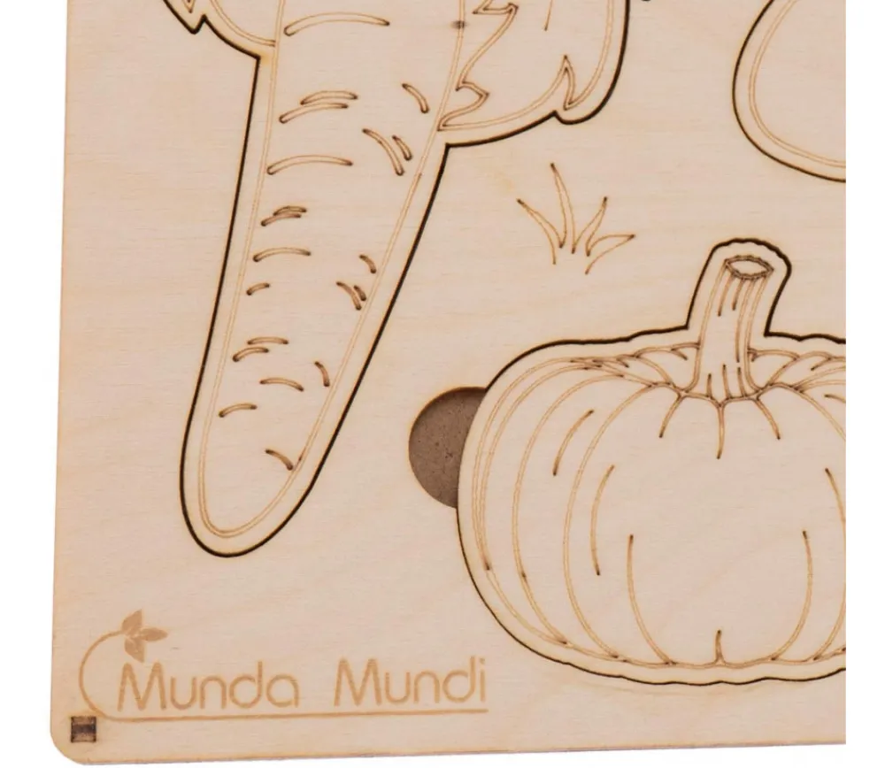 Tout Pour le Jeu Puzzle en bois légumes - 9 pièces