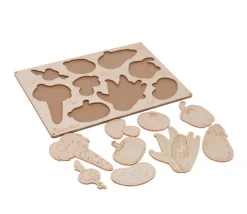 Tout Pour le Jeu Puzzle en bois légumes - 9 pièces
