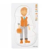 Enfant Tout Pour le Jeu Puzzle Je grandis "garçon" 4 étages - 28 pièces en bois