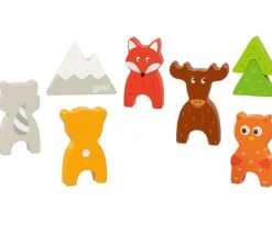 Tout Pour le Jeu Puzzle jeu en bois Animaux forêt 8 pièces figurines