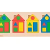 Tout Pour le Jeu Puzzle Maisons des formes et couleurs