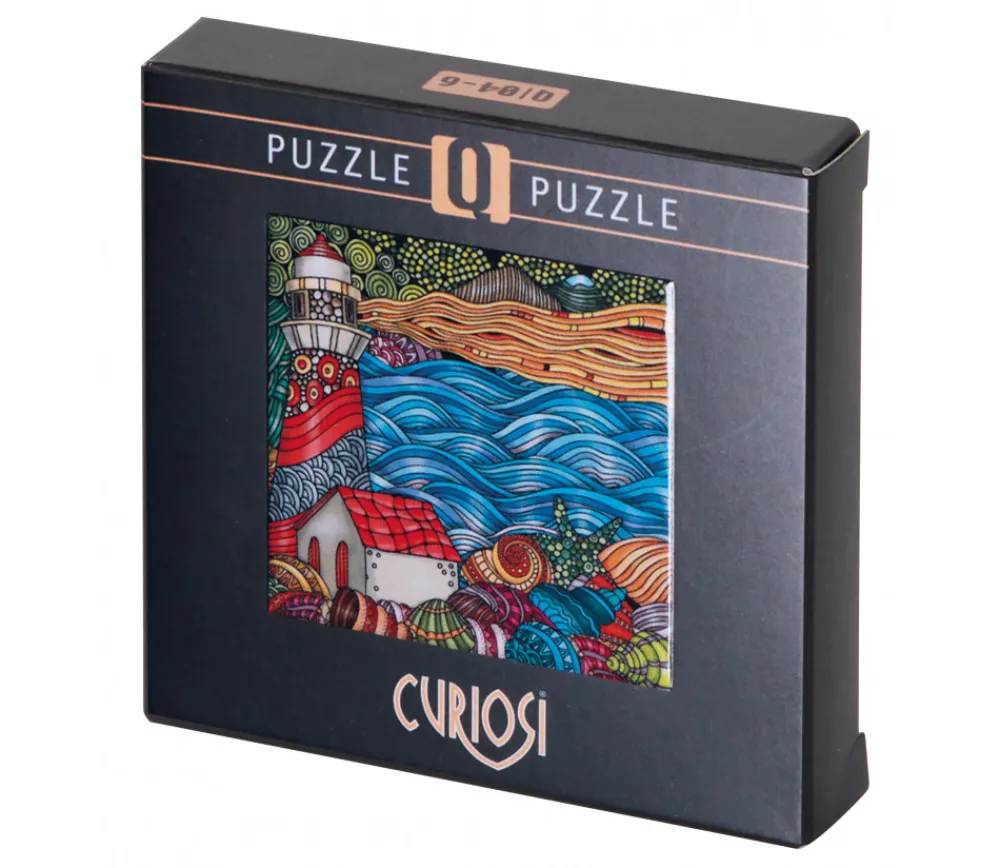 Tout Pour le Jeu Puzzle paysage de mer design 12.5 cm - 72 pièces Curiosi