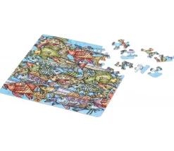 Tout Pour le Jeu Puzzle Poissons 12.5 cm - 72 pièces Curiosi