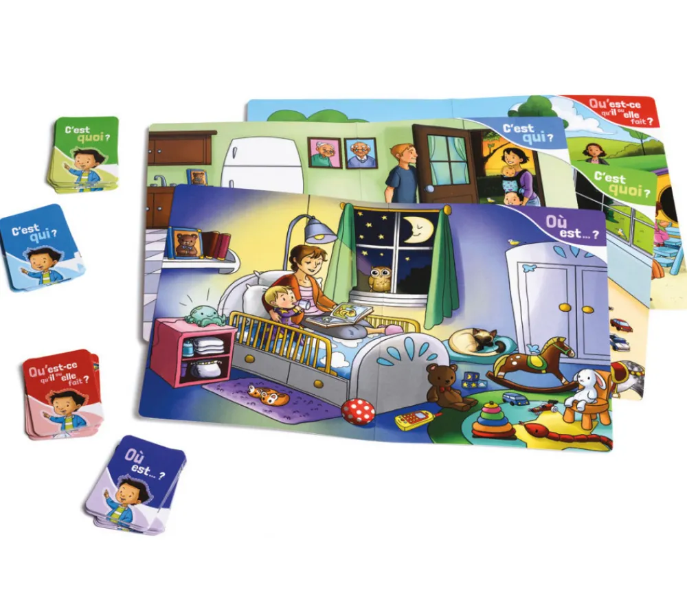 Enfant Tout Pour le Jeu Qui cherche Quoi Où ? - Jeu éducatif de 1 an 1/2 à 3 ans