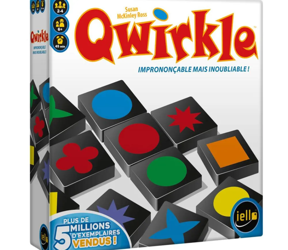 Tout Pour le Jeu Qwirkle - jeu formes et couleurs édition standard