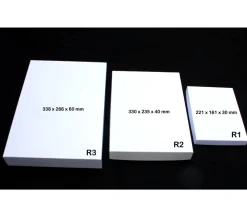 Tout Pour le Jeu R3 Grande boite 340 x 268 x 62 mm rectangle grand format vide blanche