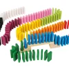 Enfant Tout Pour le Jeu Rallye Dominos bois Arc en ciel XXL - 560 tuiles