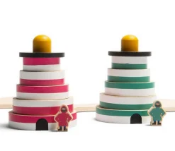 Enfant Tout Pour le Jeu Relais du phare - jeux d'équilibre en bois