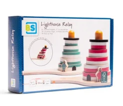 Enfant Tout Pour le Jeu Relais du phare - jeux d'équilibre en bois